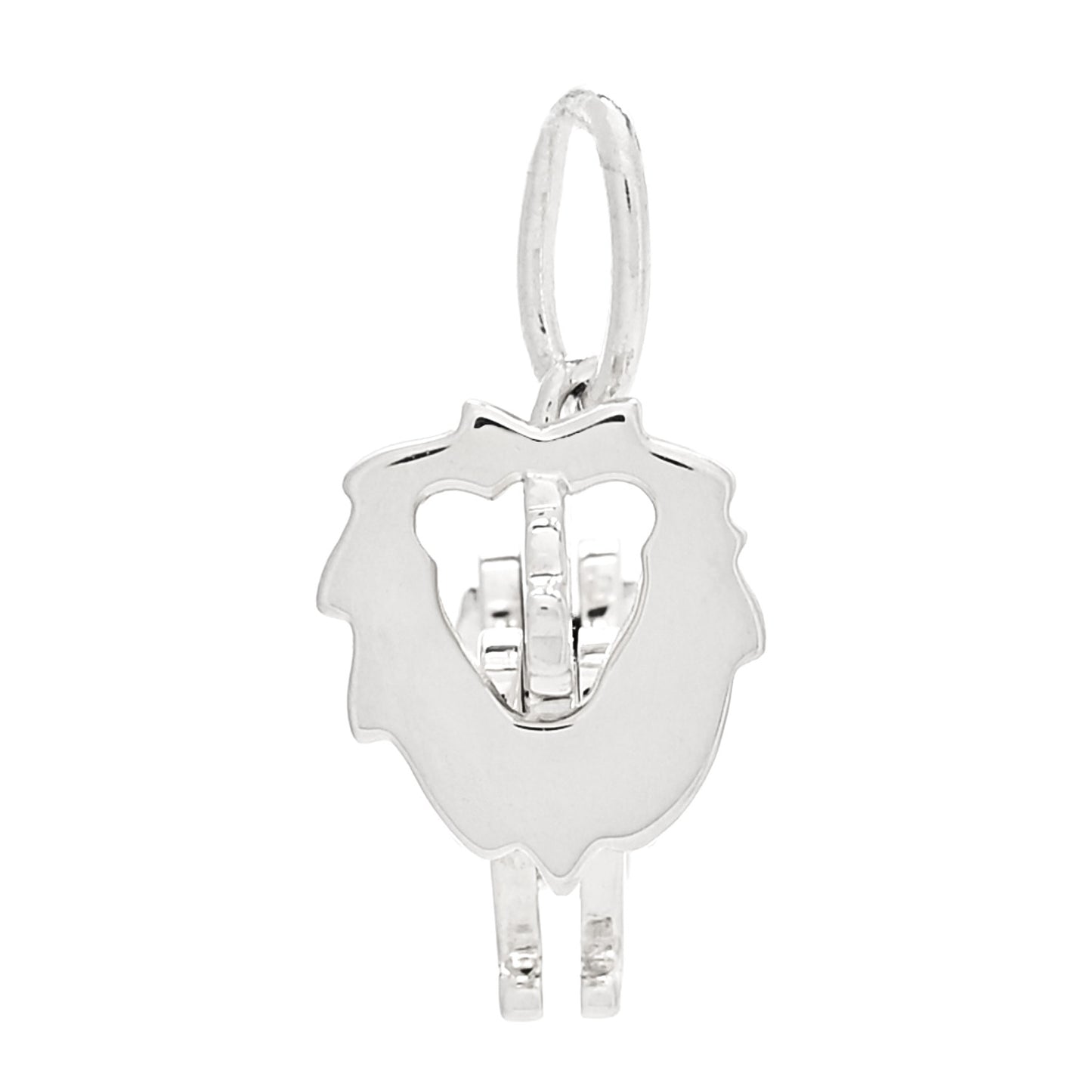 Sterling Silver Save The Wild Lion Charm