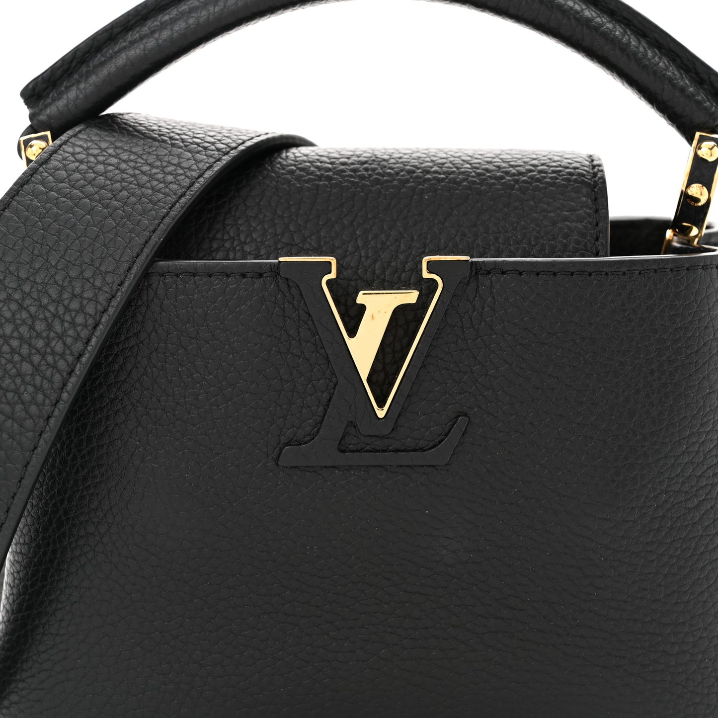 Taurillon Mini Capucines Black