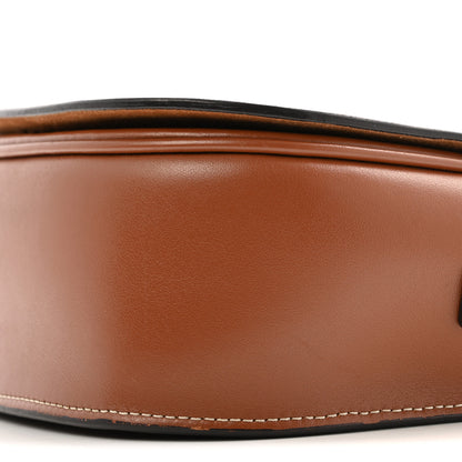 Celine Smooth Calfskin Cuir Triomphe Folco Crossbody Bag Tan 10 of 13