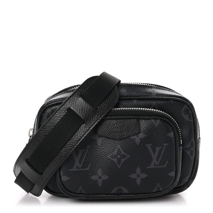 Louis Vuitton Monogram Eclipse Taigarama Outdoor Pouch Black 1 of 9