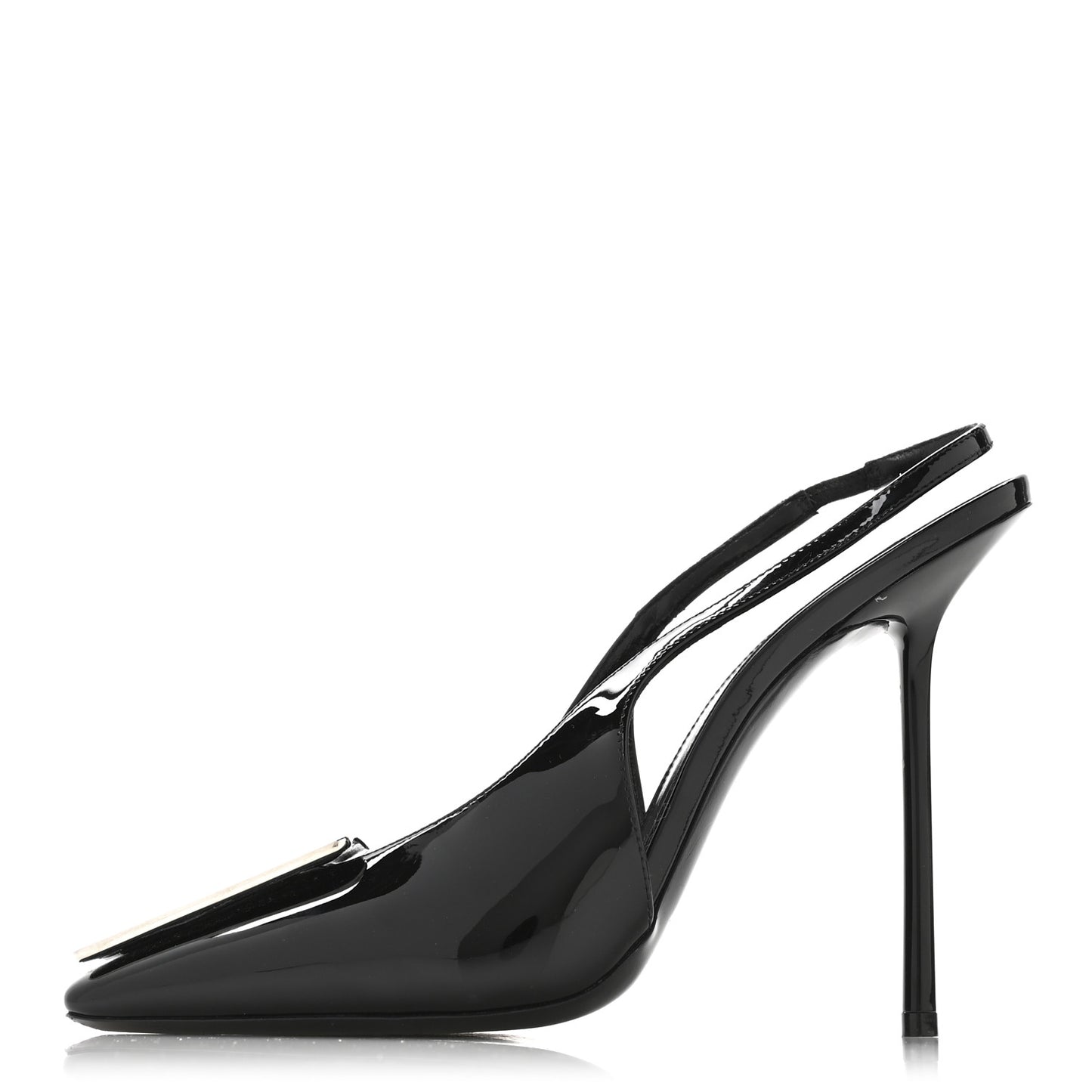 Patent Maxine 115mm Slingback Pumps 39 Black