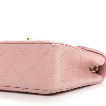 Chanel Lambskin Quilted Mini Square Flap Pink 5 of 11