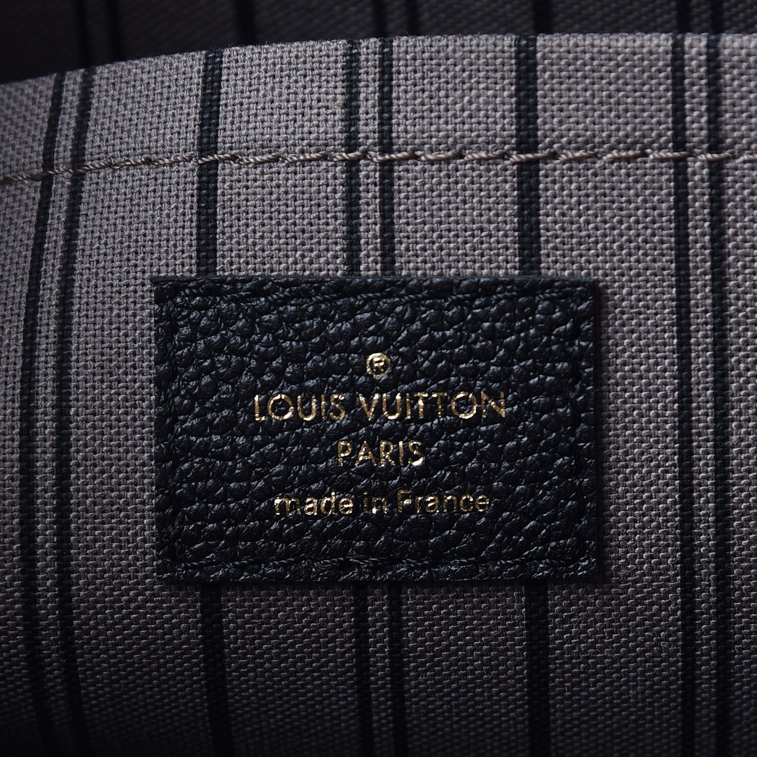Louis Vuitton Empreinte Montaigne GM Black 6 of 10