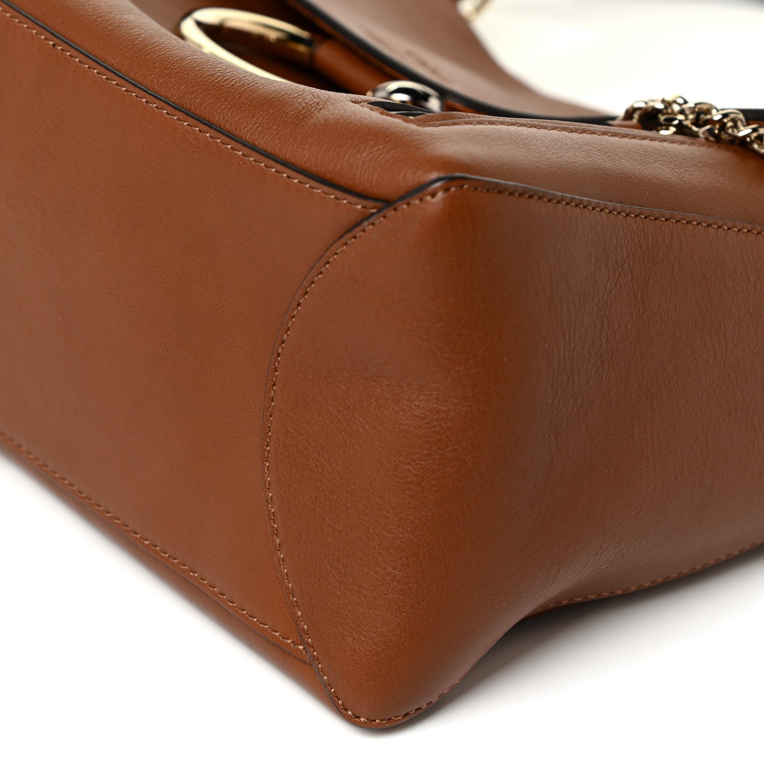 Chloe Calfskin Medium Faye Day Shoulder Bag Tan 9 of 13