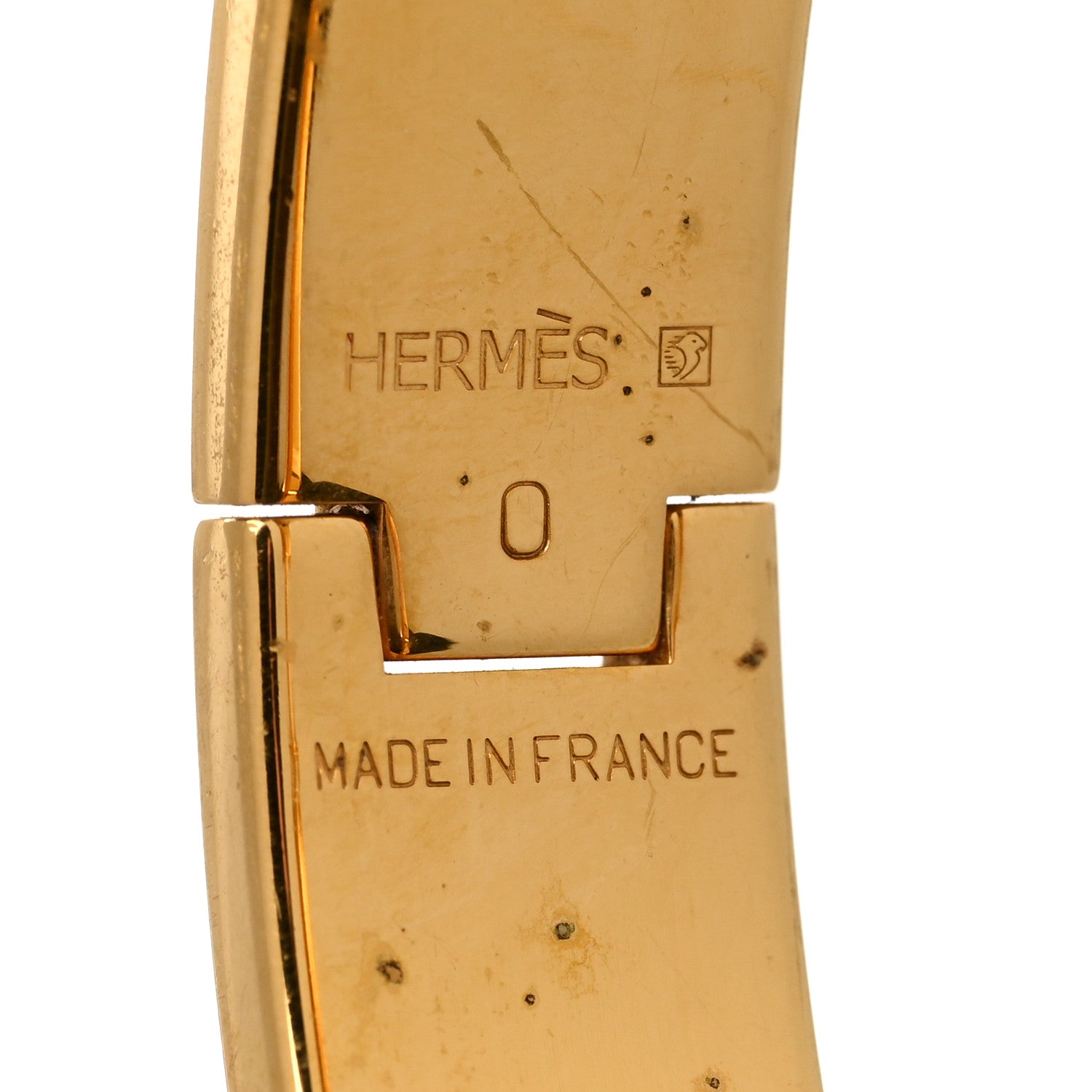 Hermes Narrow Enamel Clic Clac H Bracelet PM Bleu Drapeau 4 of 6