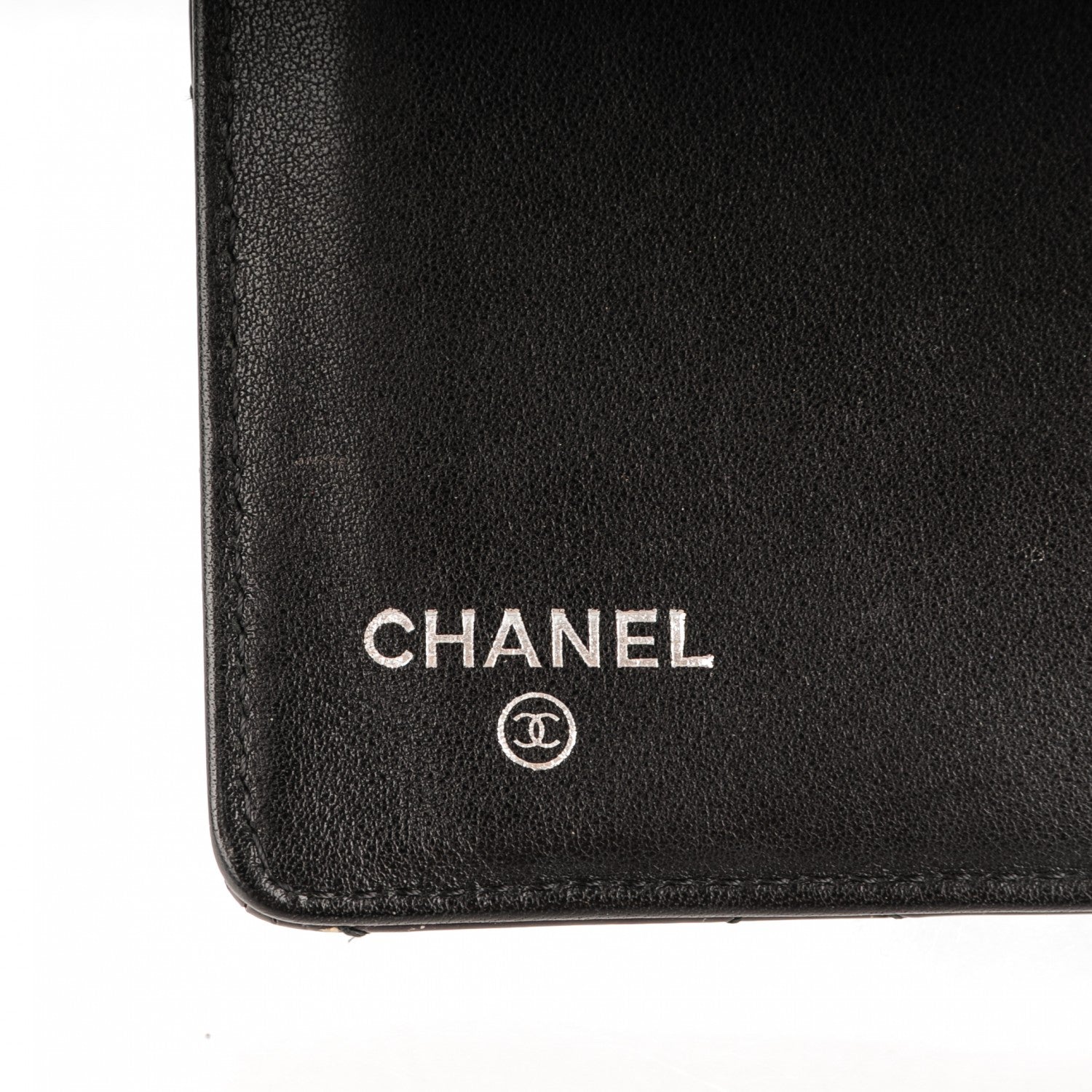 Chanel Patent Quilted Brilliant Yen Wallet Dark Purple 6 of 8