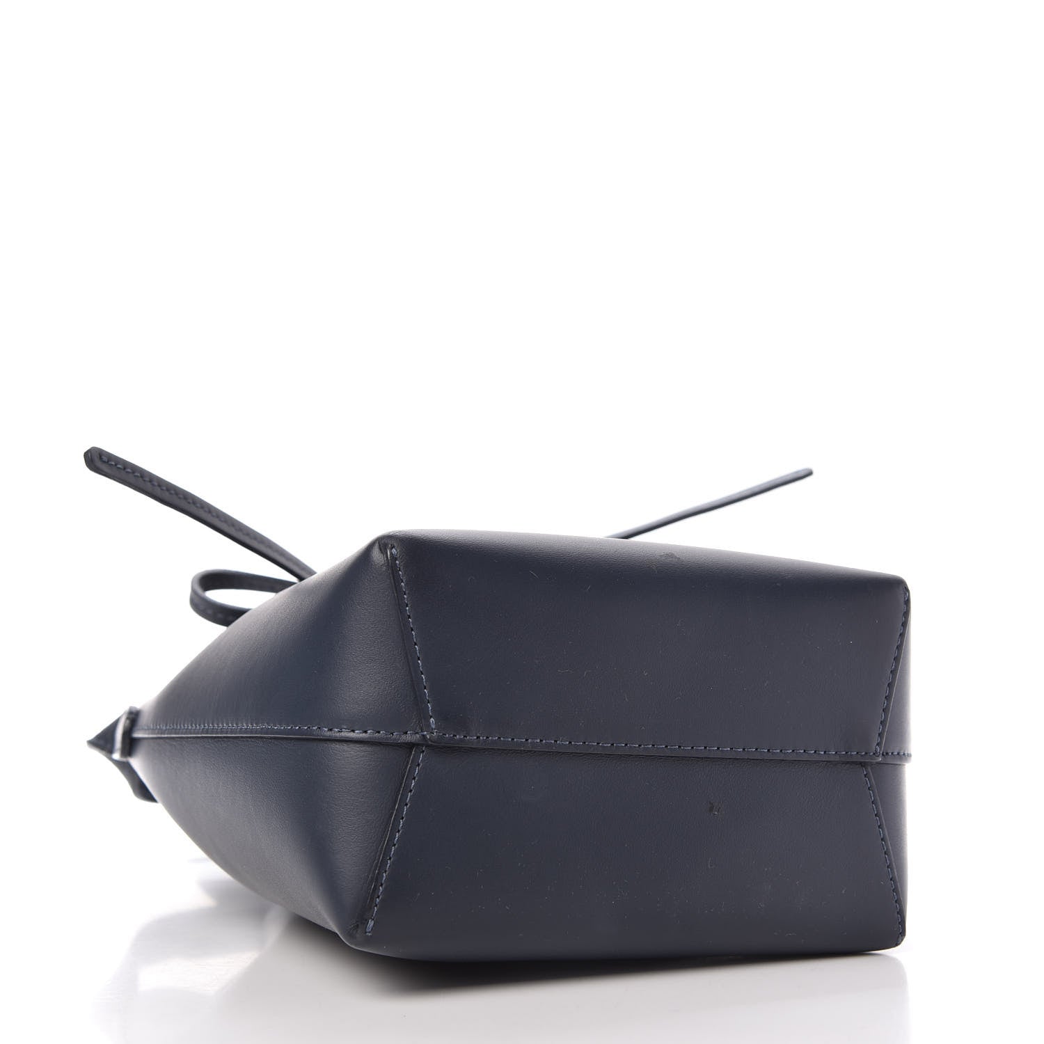 Mansur Gavriel Calfskin Mini Bucket Bag Blu 4 of 10
