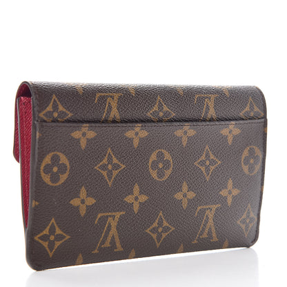 Louis Vuitton Monogram Jeanne Wallet Fuchsia 4 of 11