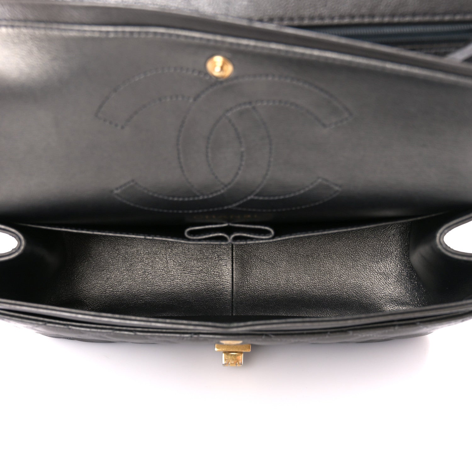 Chanel Metallic Calfskin Quilted 2.55 Reissue 226 Flap Charcoal 5 of 11