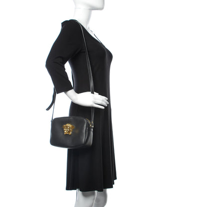 Versace Calfskin Palazzo Camera Bag Black 2 of 9