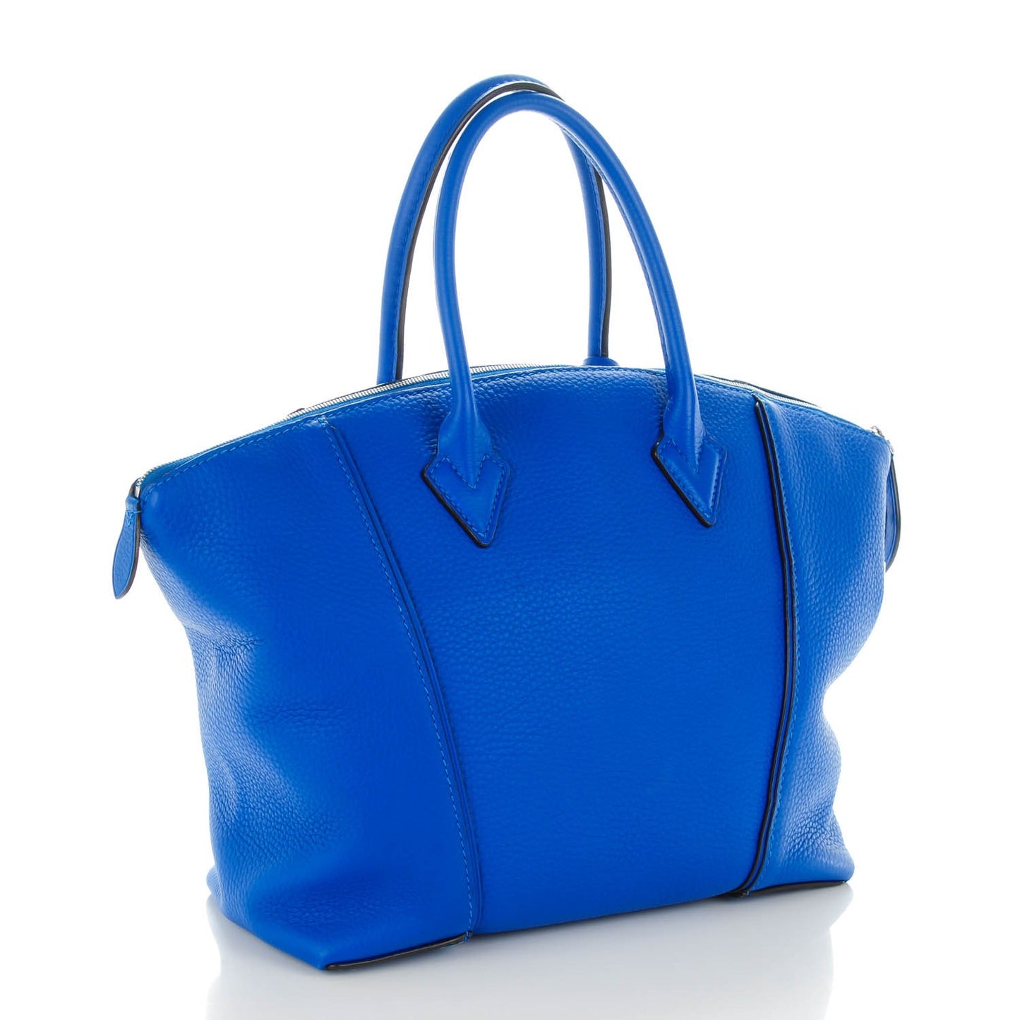 Cuir Taurillon Soft Lockit PM Outremer