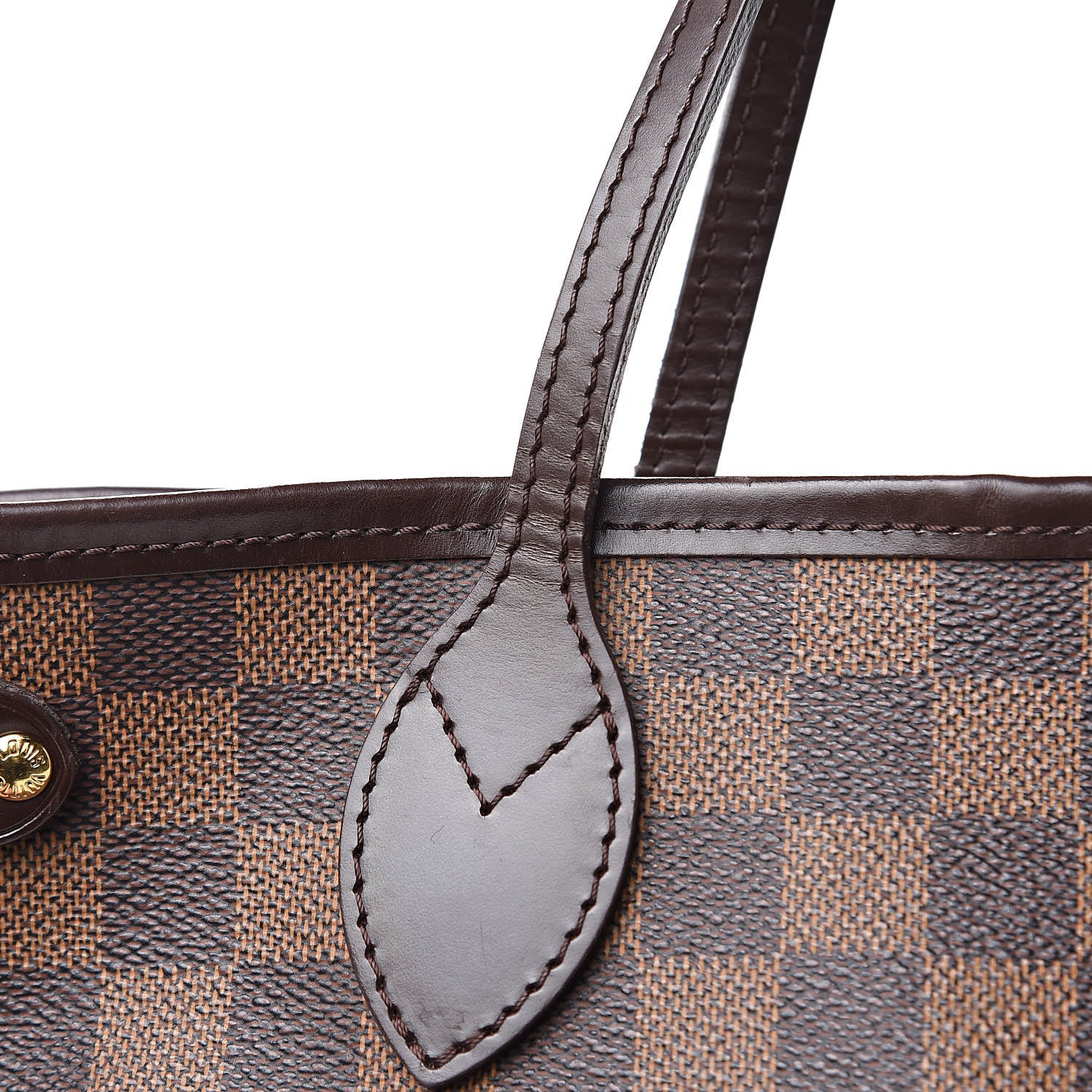 Louis Vuitton Damier Ebene Neverfull PM 15 of 16