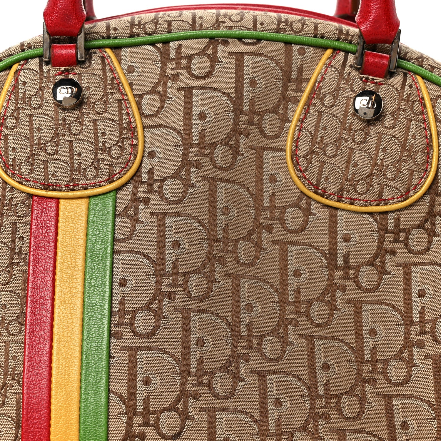 Christian Dior Monogram Rasta Bowler Beige 8 of 10