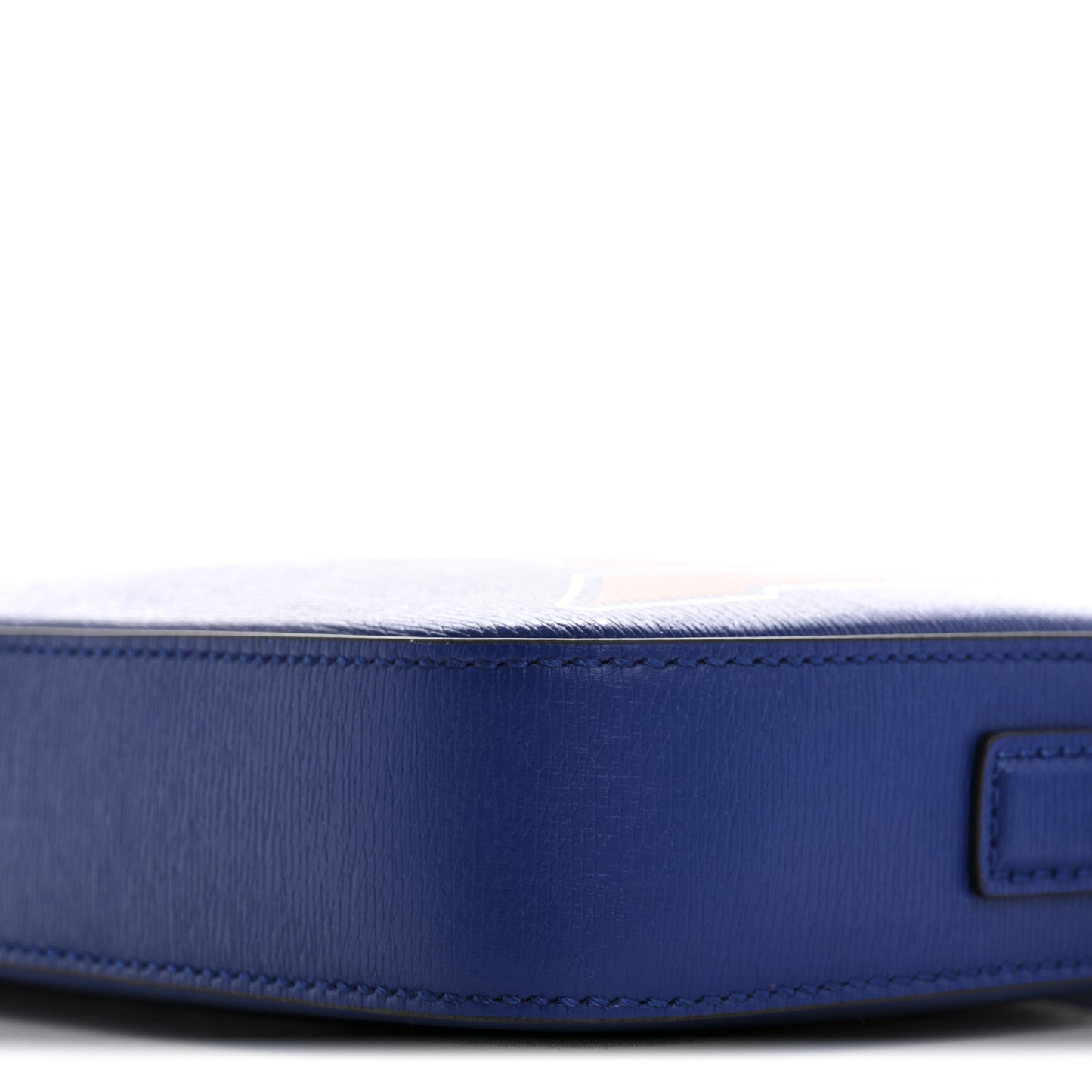 New Shanghai Calfskin Interlocking G Logo Camera Crossbody Bag Cobalt Blue Orange