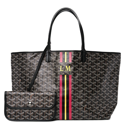 Goyard Goyardine Saint Louis PM Black 1 of 8