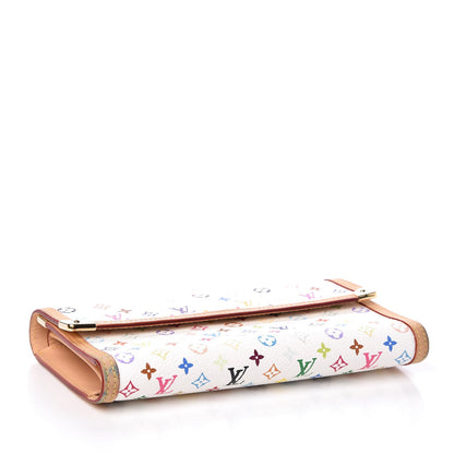 Louis Vuitton Monogram Multicolor Porte Tresor International Wallet White 4 of 8