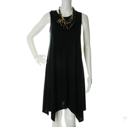 Chanel Gripoix Beaded CC Medallion Necklace Gold Black 2 of 6