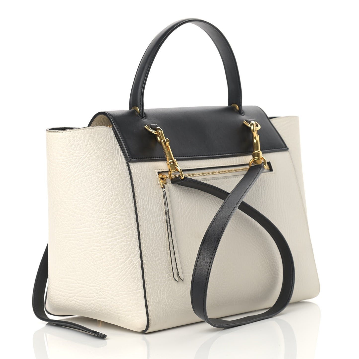 Bullhide Mini Belt Bag Black White