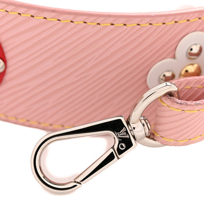 Louis Vuitton Epi Mechanical Flowers Bandouliere Shoulder Strap Rose Ballerine 6 of 8