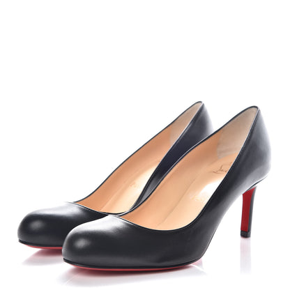 Christian Louboutin Shiny Nappa Simple 70 Pumps 36.5 Black 3 of 8