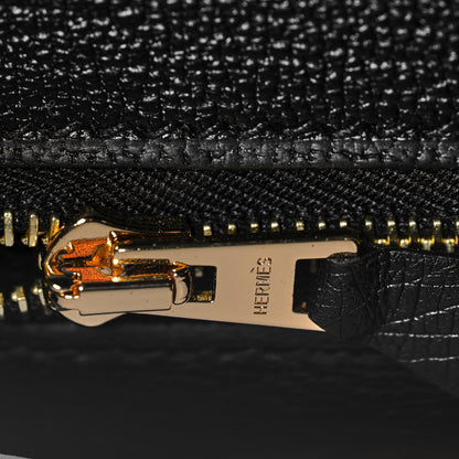 Hermes Ostrich Birkin 30 Black 19 of 34