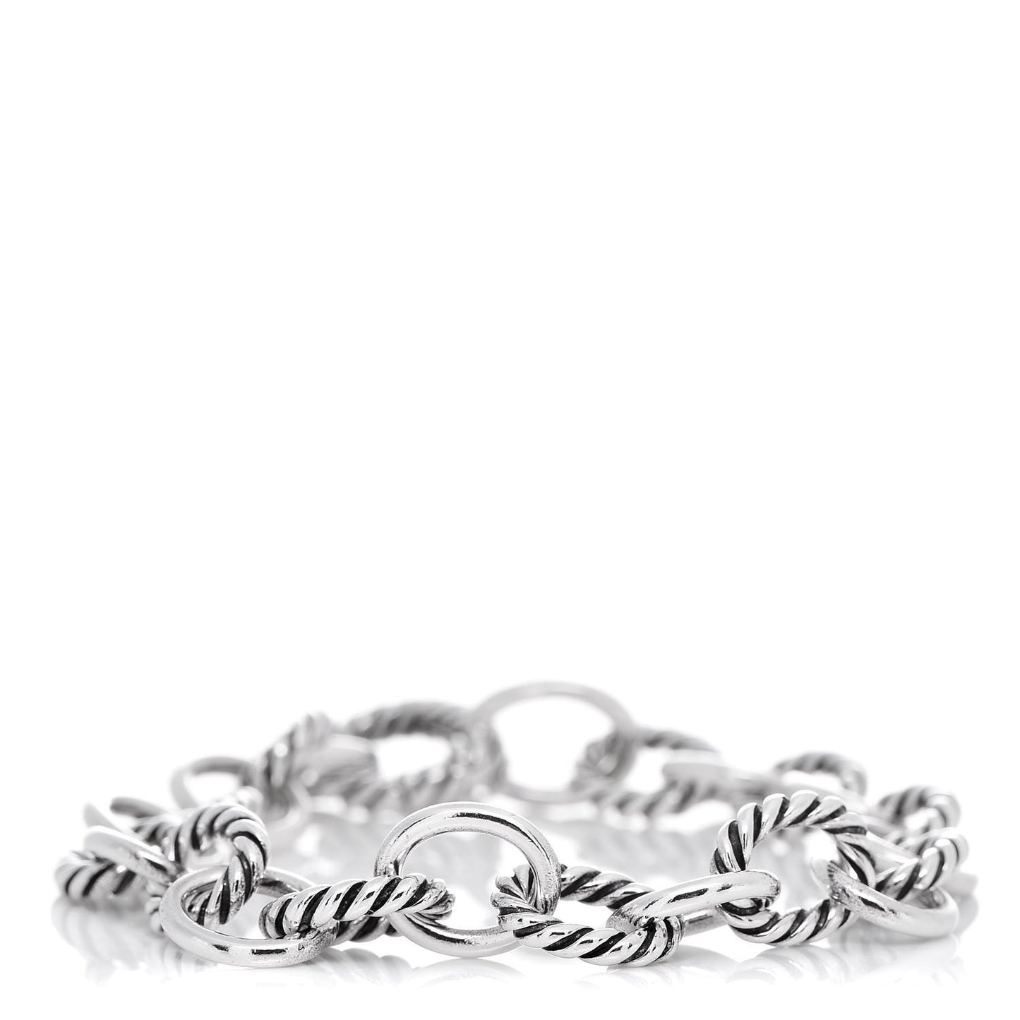 Sterling Silver 10mm Medium Oval Link Bracelet