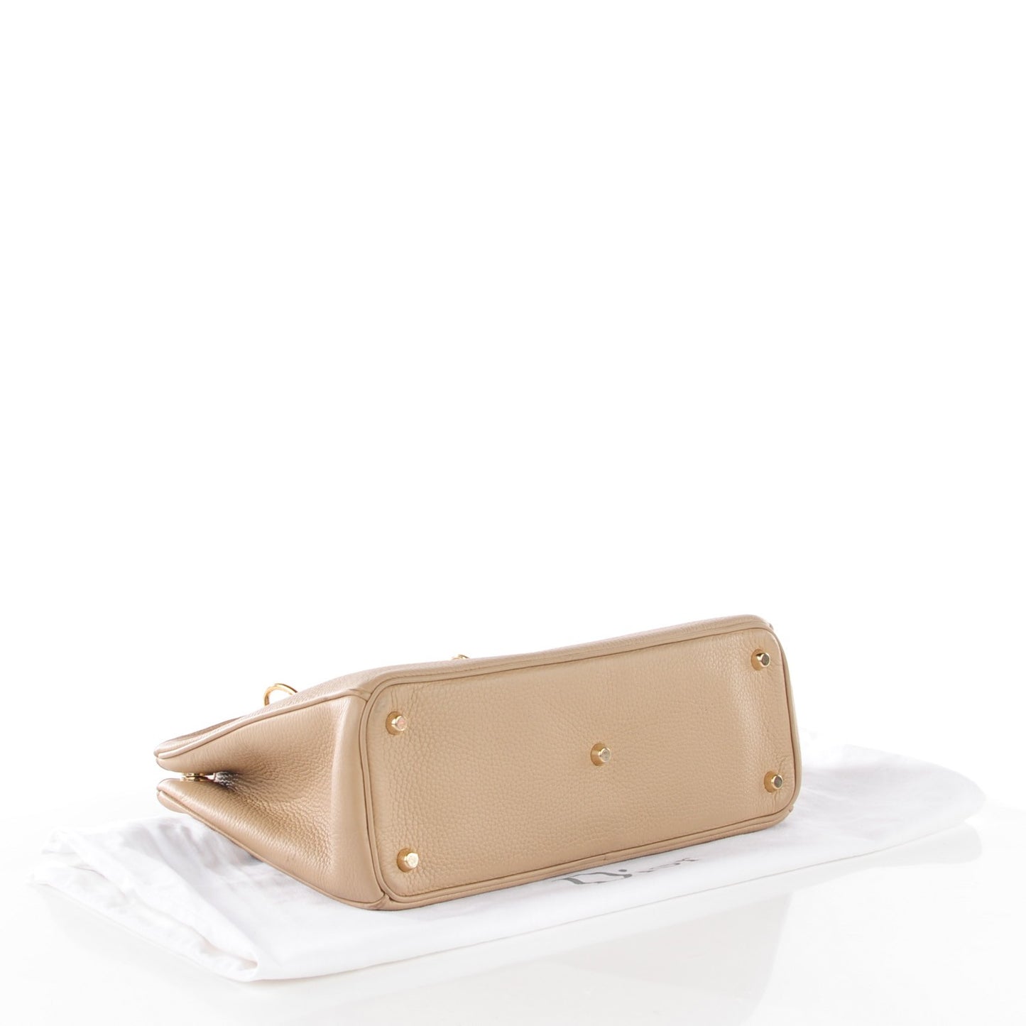 Bullcalf Medium Diorissimo Tote Beige