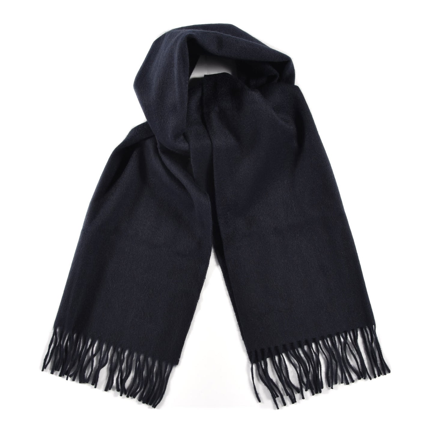 Cashmere Unie Brodee Muffler New Marine