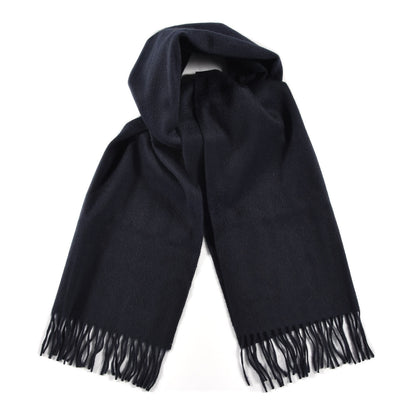 Hermes Cashmere Unie Brodee Muffler New Marine 1 of 3
