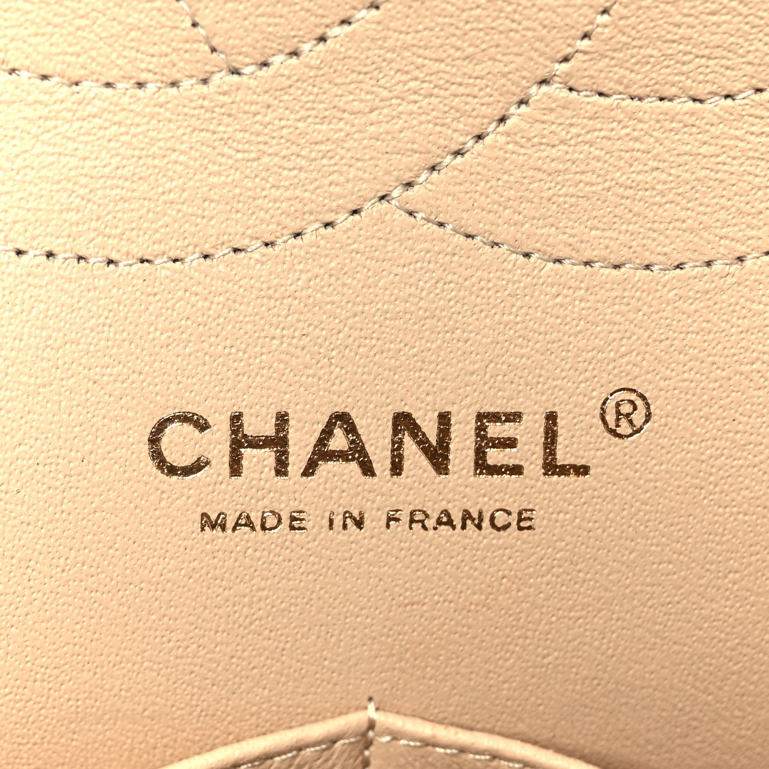 Chanel Caviar Quilted Jumbo Double Flap Beige Clair 6 of 11