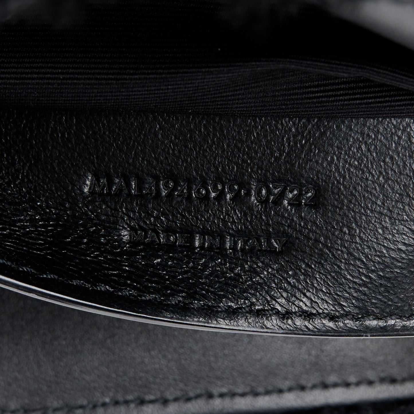 Suede Shearling Y Quilted Monogram Small Loulou Chain Satchel Black