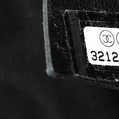 Chanel Calfskin Quilted CC Uniform Flap Belt Bag Black 7 of 10