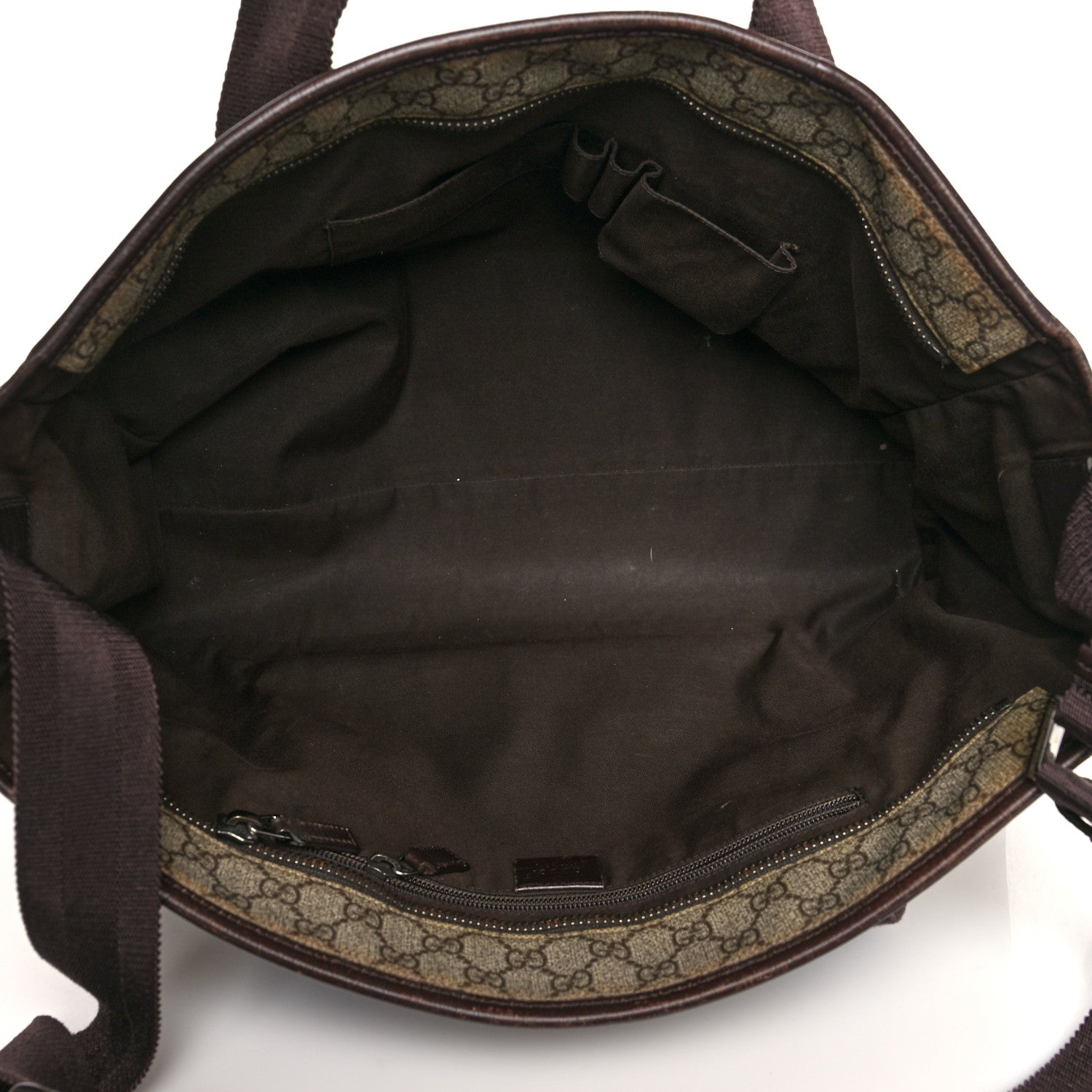 Gucci GG Plus Monogram Travel Bag Dark Brown 5 of 22