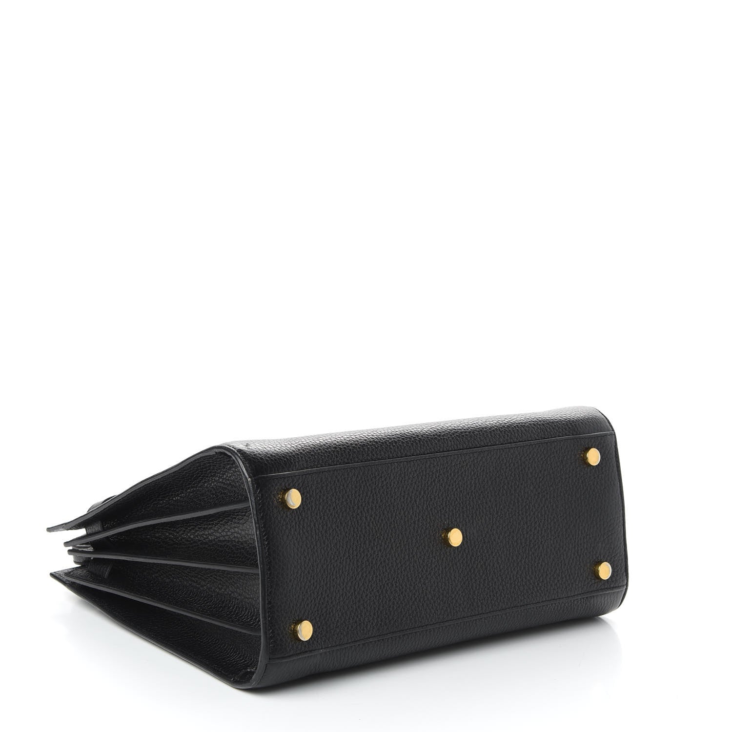 Saint Laurent Grained Calfskin Small Sac De Jour Black 4 of 9