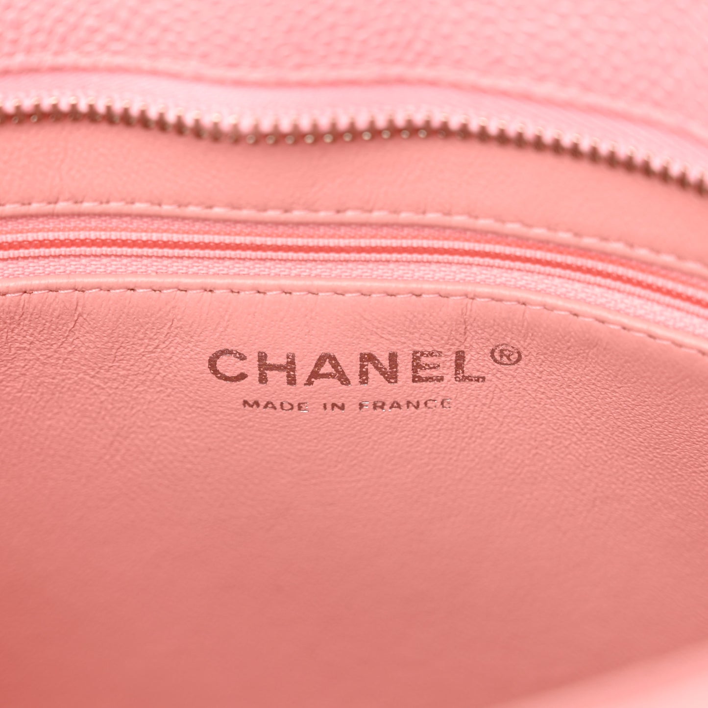 Caviar Quilted Medallion Tote Light Pink