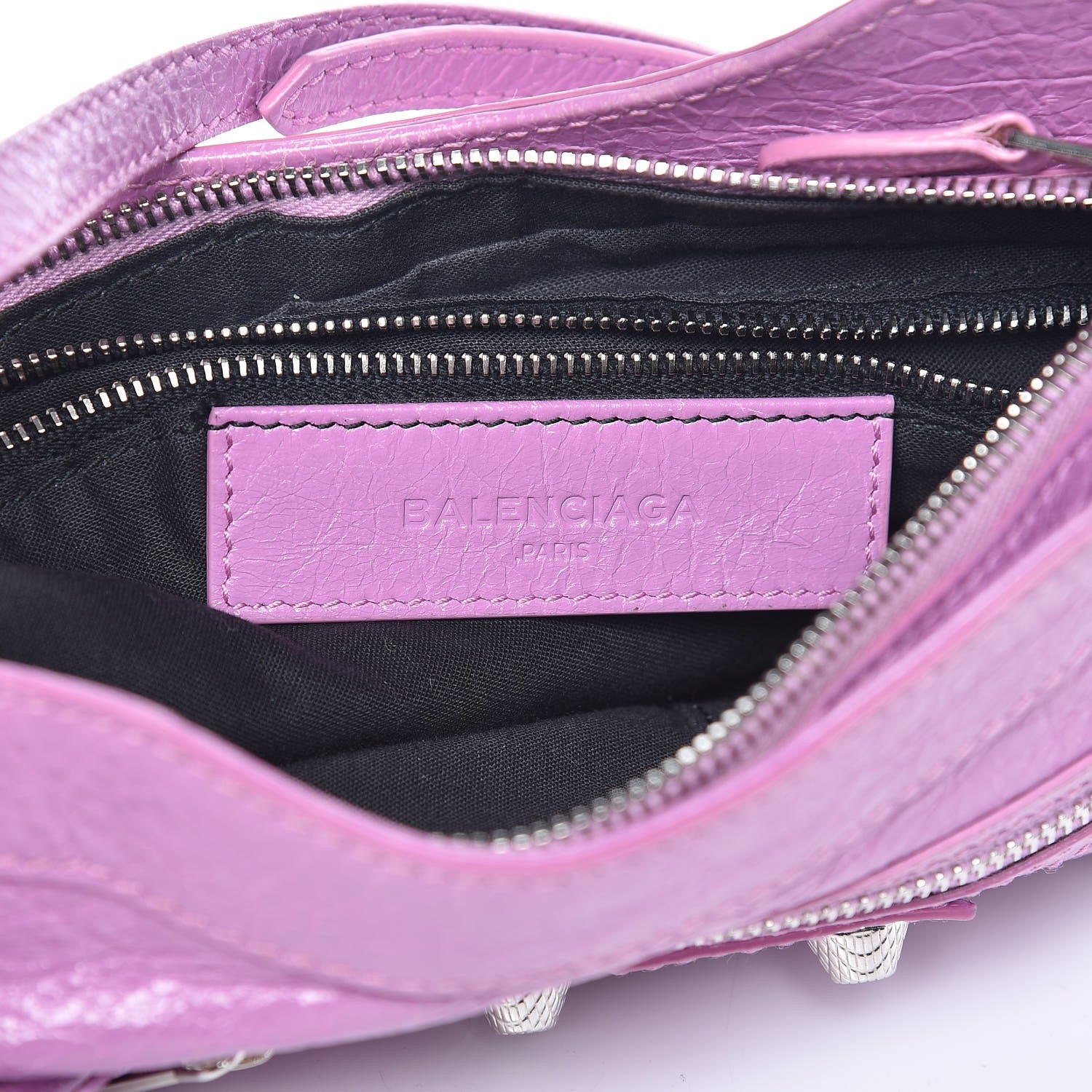 Balenciaga Agneau Giant 12 Silver Hardware Hip Rose Berlingot 6 of 8