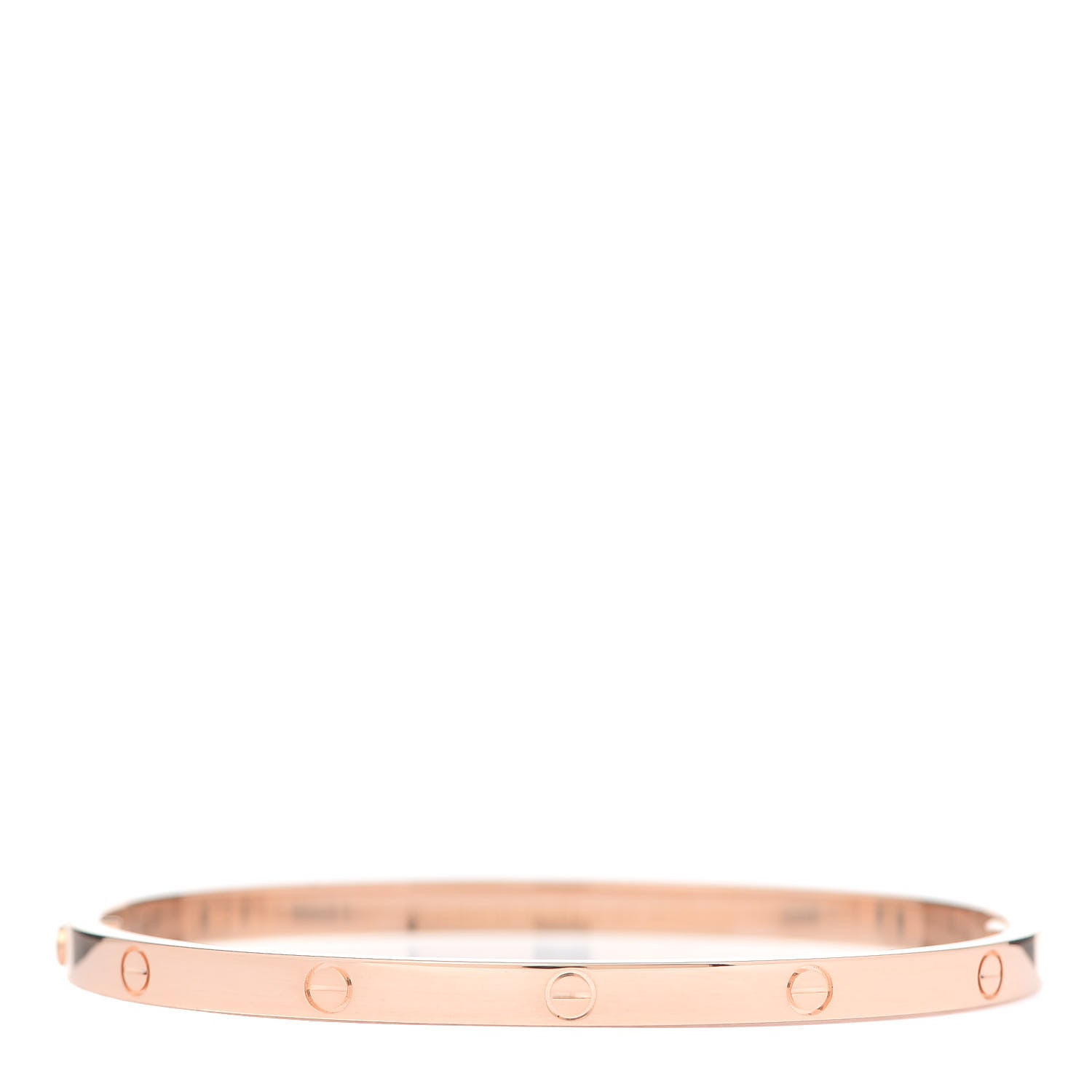Cartier 18K Pink Gold Small LOVE Bracelet 16 3 of 7