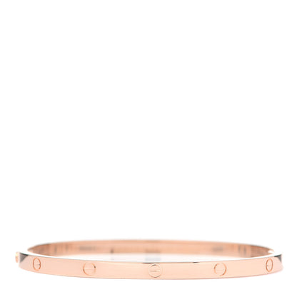 Cartier 18K Pink Gold Small LOVE Bracelet 16 3 of 7