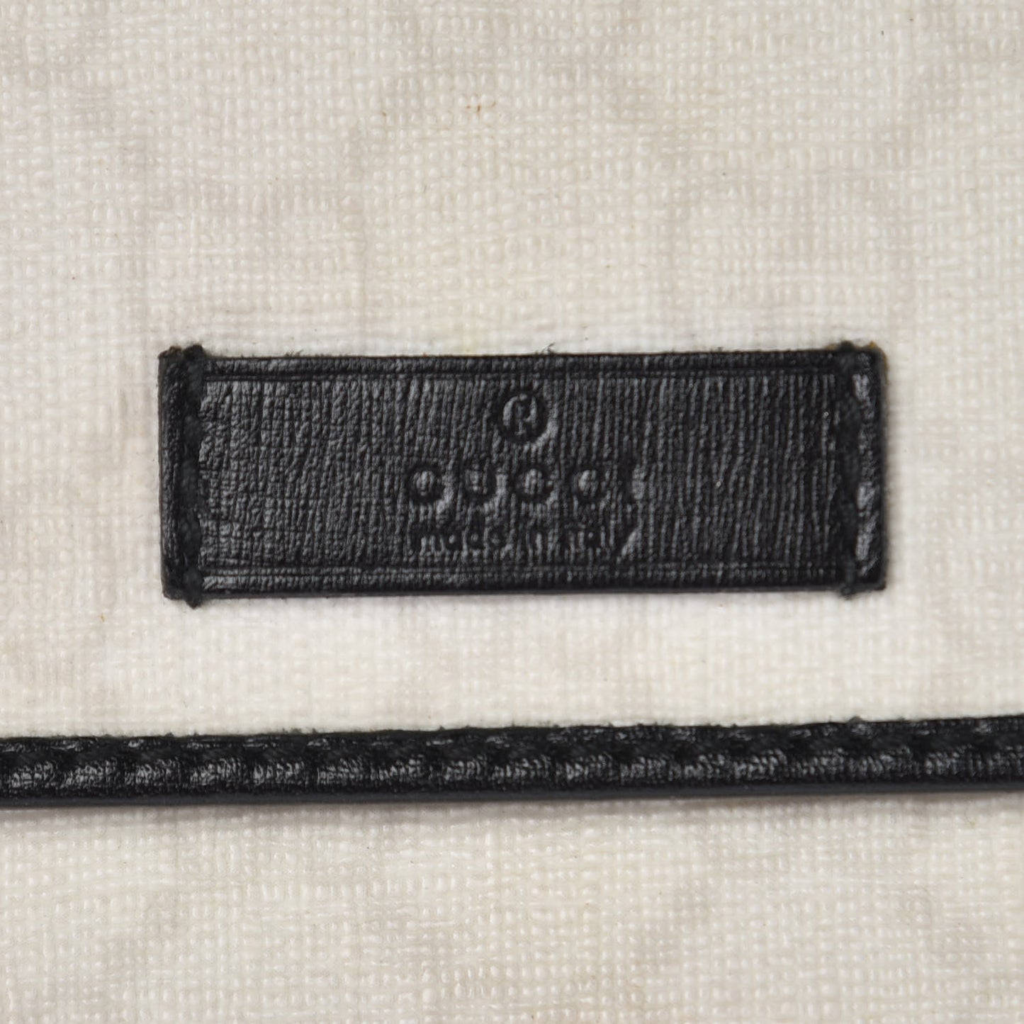 GG Plus Monogram Continental Wallet Black White