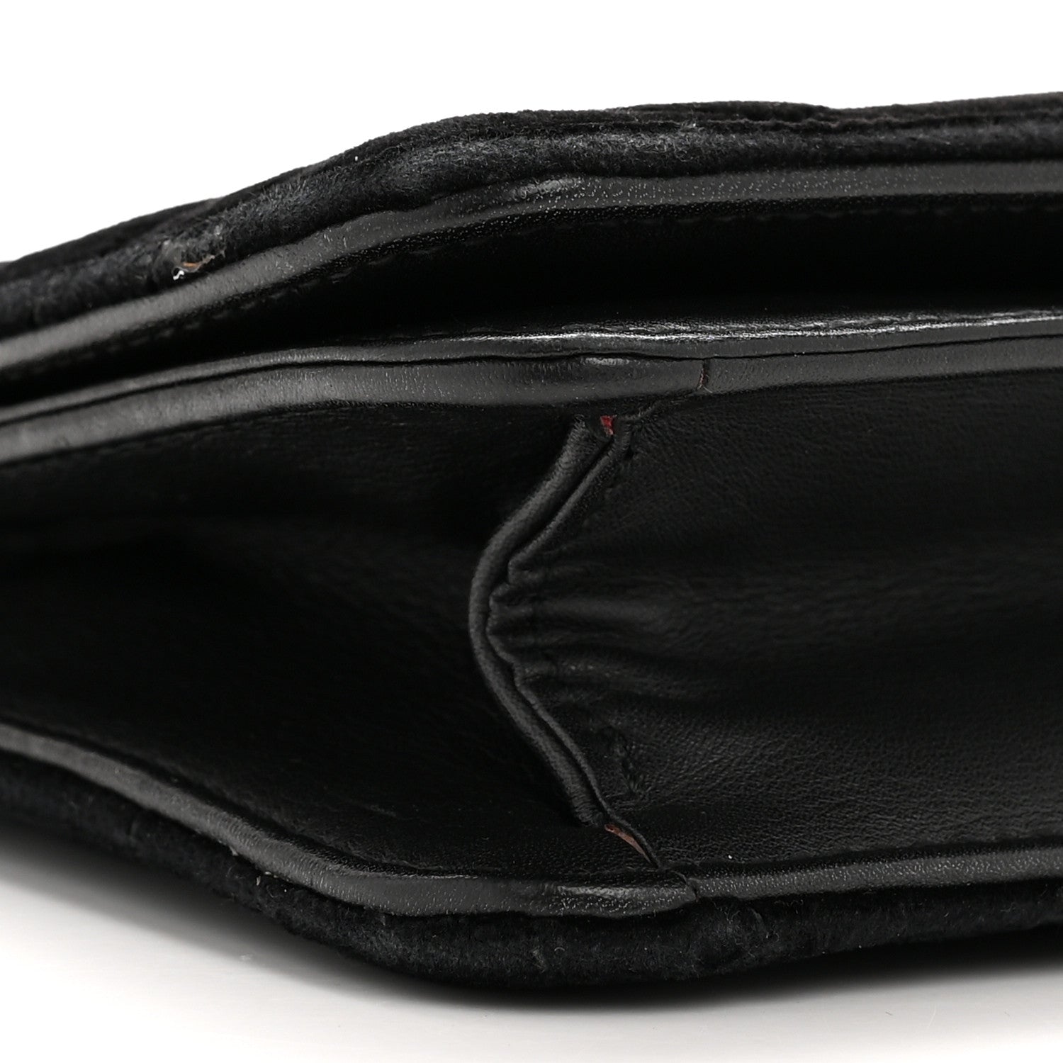 Gucci Velvet Matelasse GG Marmont Mini Bag Black 8 of 12