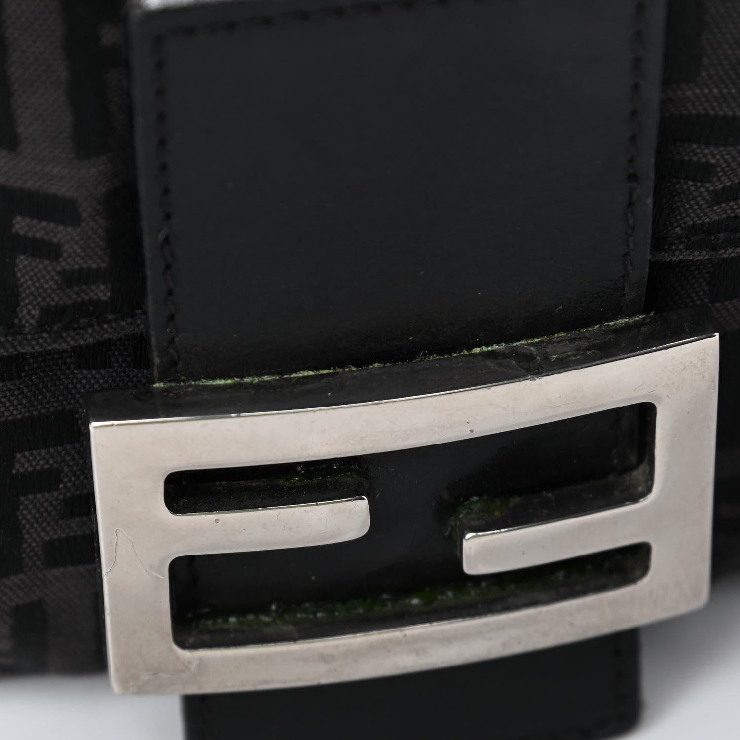 Fendi Zucchino Baguette Black 8 of 10