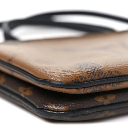 Louis Vuitton Reverse Monogram Giant Double Zip Pochette 9 of 13