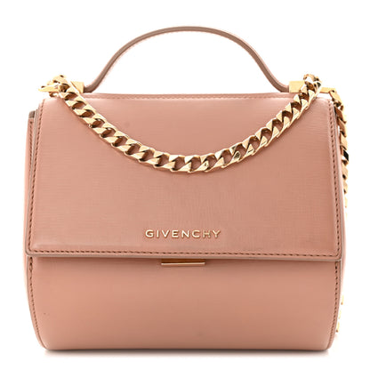 Givenchy Textured Calfskin Mini Pandora Box Chain Crossbody Bag Old Pink 1 of 14
