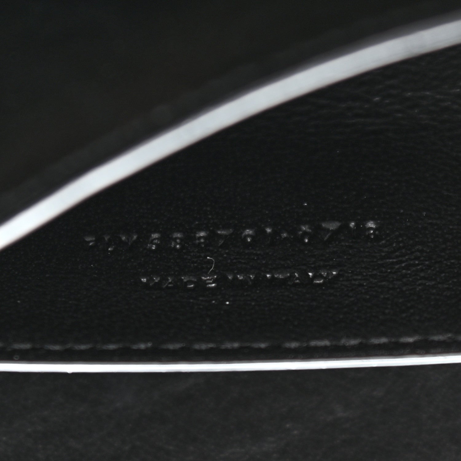 Saint Laurent Smooth Calfskin Medium Domino Shoulder Bag Black 7 of 10