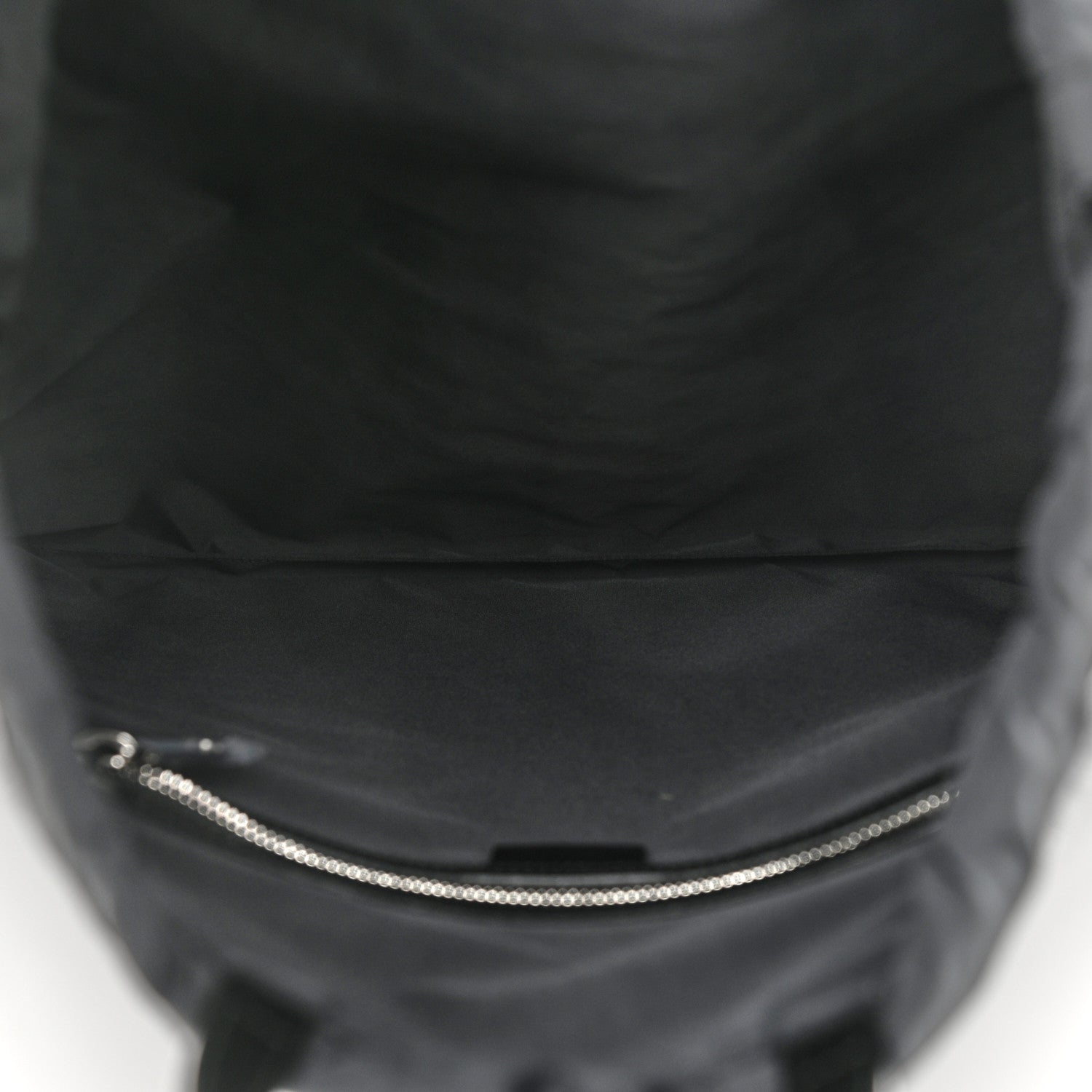 Gucci Soft GG Supreme Monogram Appia Calfskin Web Drawstring Backpack Black 6 of 10