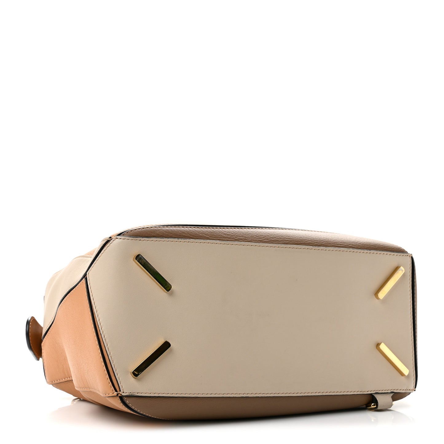 Calfskin Medium Puzzle Bag Warm Desert Mink