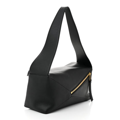 Loewe Calfskin Puzzle Hobo Black 3 of 10