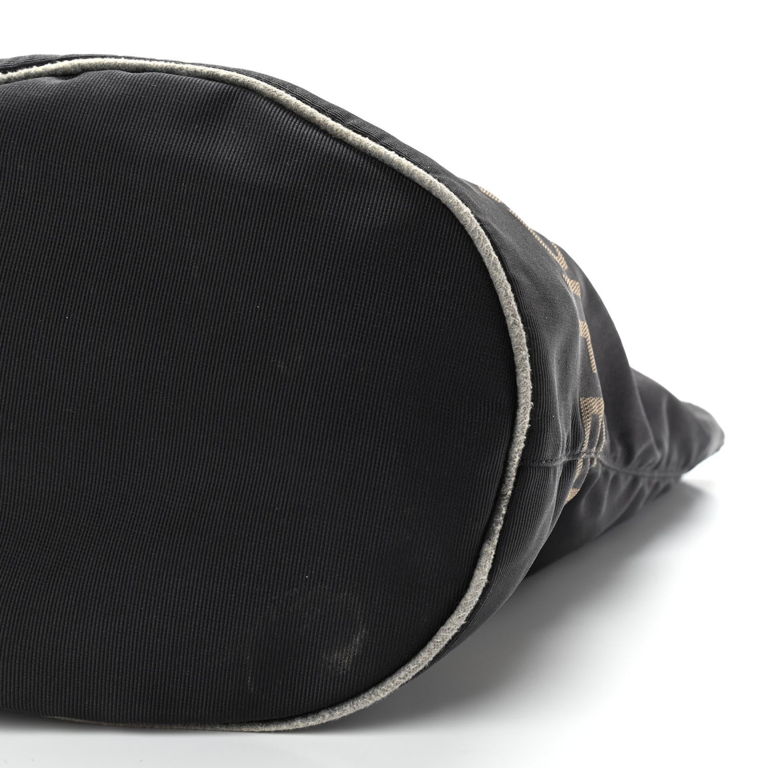 Fendi FF Canvas Bucket Bag Black 9 of 13