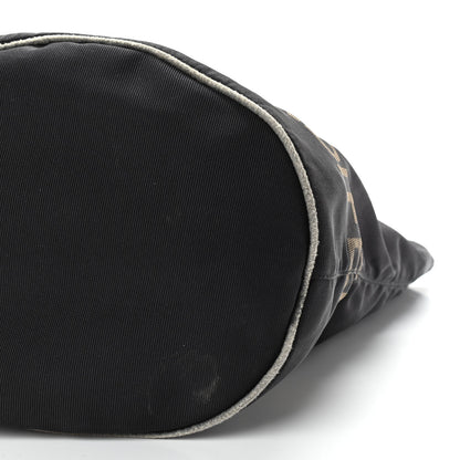 Fendi FF Canvas Bucket Bag Black 9 of 13