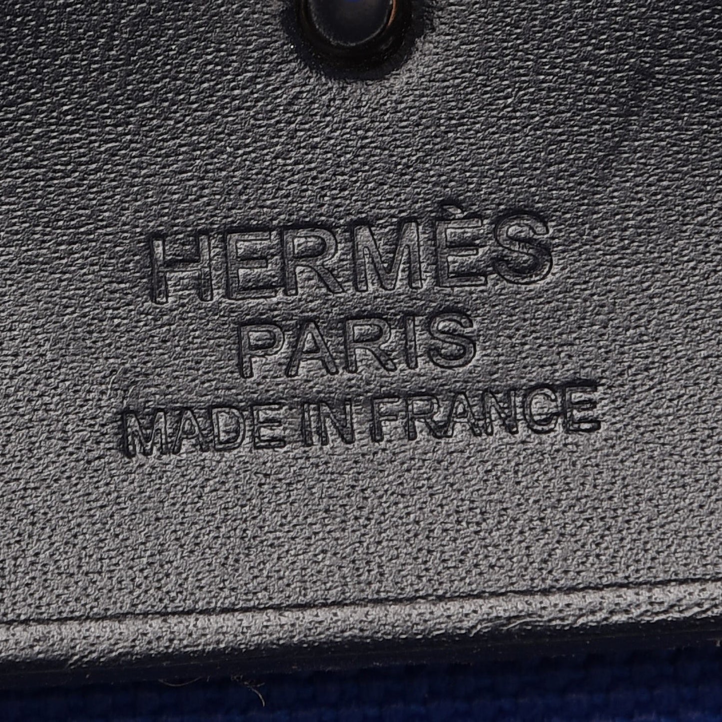Toile Vache Hunter Herbag Zip 39 MM Bleu Electrique Bleu Indigo